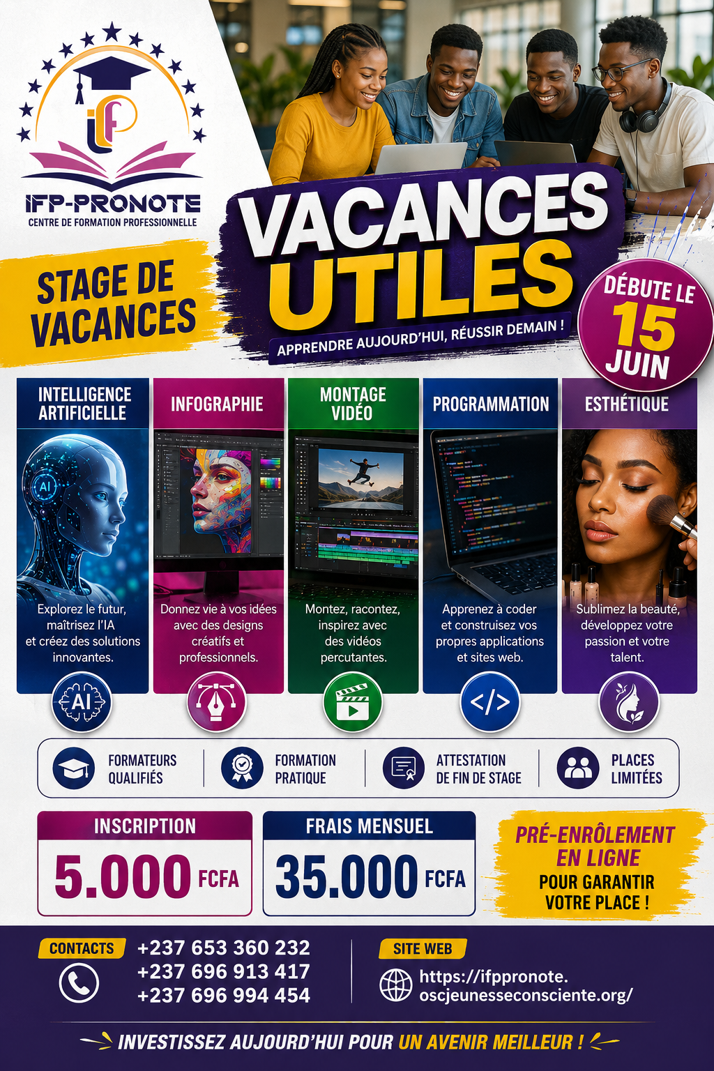 Deviens Riche grâce aux Vacances Utiles 2026